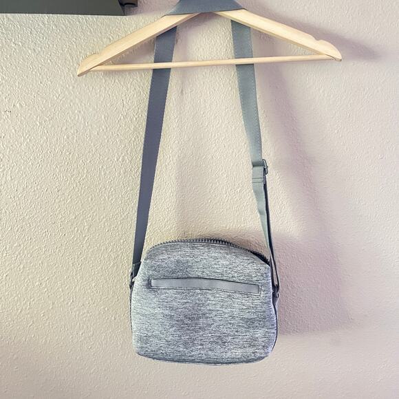 Dagne Dover Micah Neoprene Crossbody Bag in heather gray - Picture 9 of 11